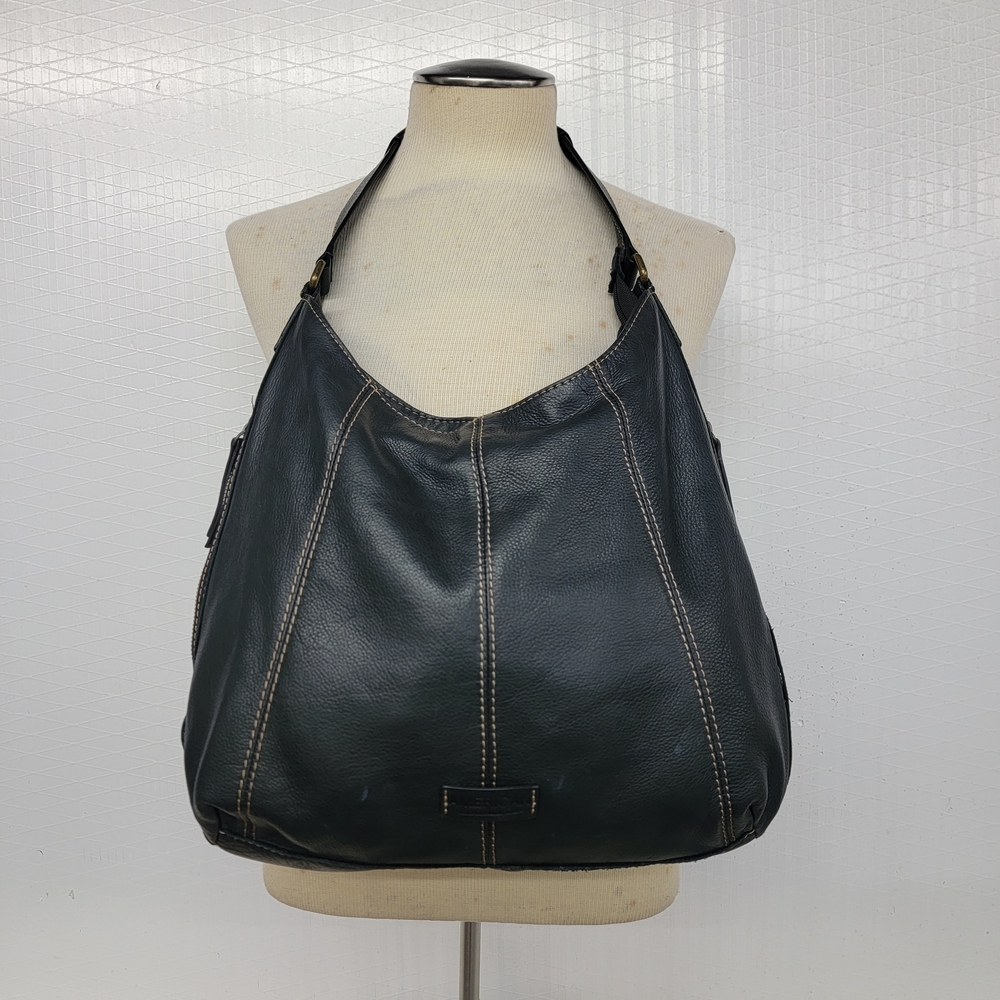 American Leather Co. Leather Hobo Shoulder Bag
